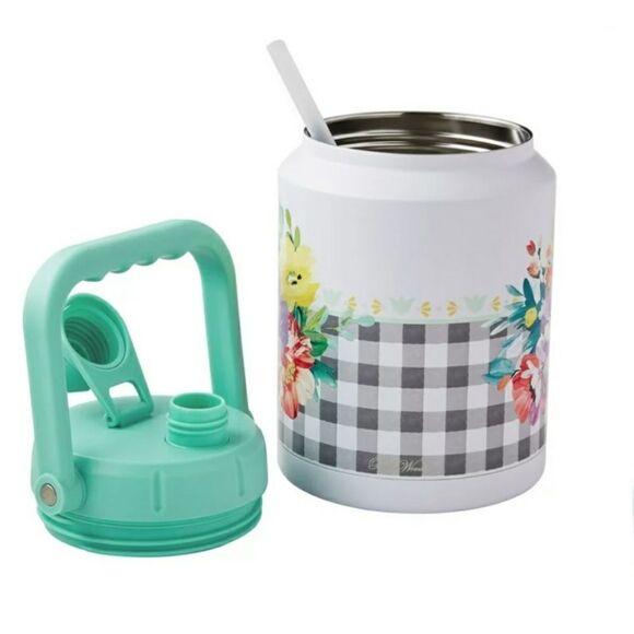 NWT The Pioneer Woman Sweet Romance 71 Fluid Ounces Stainless Steel Jug … - Picture 5 of 6